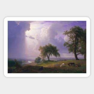 California Spring by Albert Bierstadt Magnet